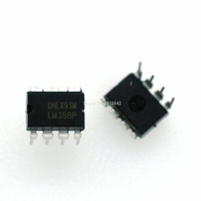 20x LM358 Low Power Dual OpAmp DIP-8 IC LM358N 30pcs - Main Image