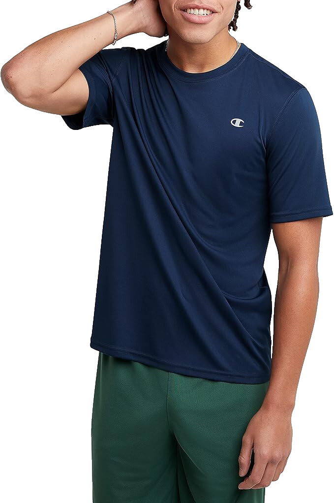 Мужская футболка Champion Authentic Athletic wear темно-синий Средний цвет 3890₽