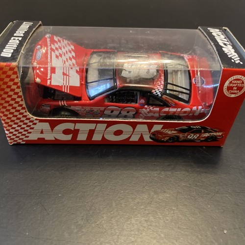 Action 1998 NASCAR #98 Racing Collectables Die cast 1:64 Stock Car NIB - Picture 5 of 10
