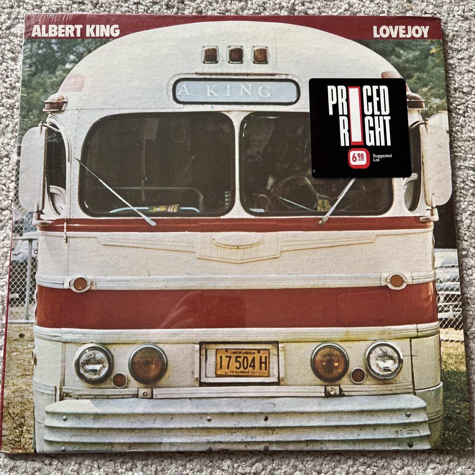 ALBERT KING - Lovejoy - STAX MPS-8517 - New & Sealed 1982 Vinyl LP Album