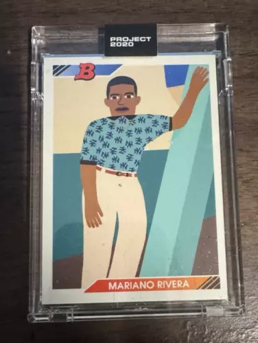 Topps Project 2020 1992 Bowman Mariano Rivera #72 by Keith Shore - MINT SEALED