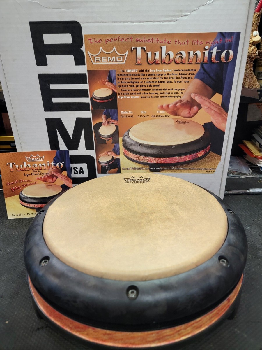 Used Remo Tubanito TableTop Quinto/Conga/Tubano, W/Box