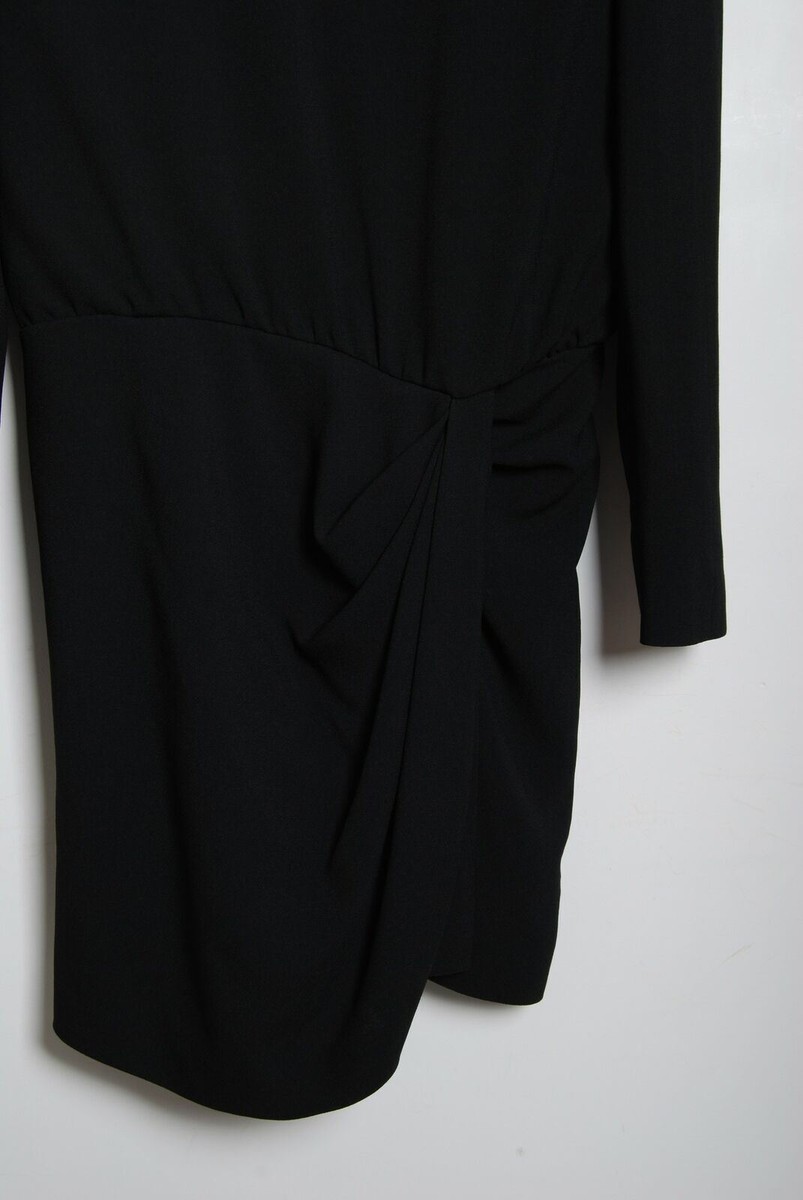 Yves Saint Laurent Women Dress Black Viscose Blend Long
