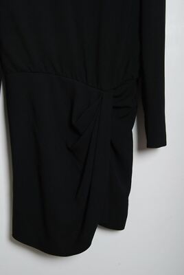 Yves Saint Laurent Women Dress Black Viscose Blend Long