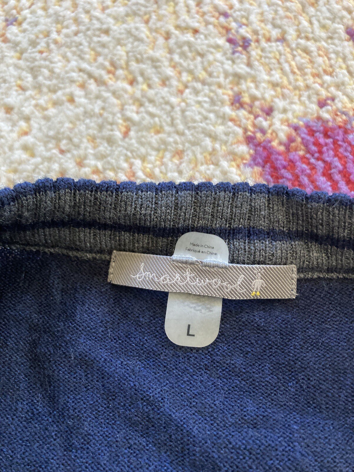 Smartwool Wool Blend V Neck Pullover Sweater Mens… - image 5