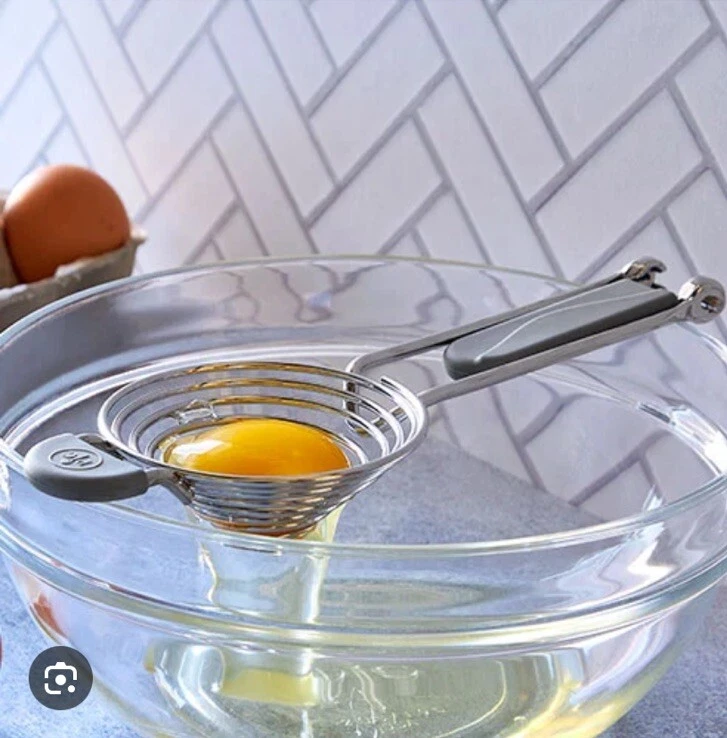 Pampered Chef STAINLESS STEEL EGG SEPARATOR Kitchen Tool 100678
Opens in a new window or tab