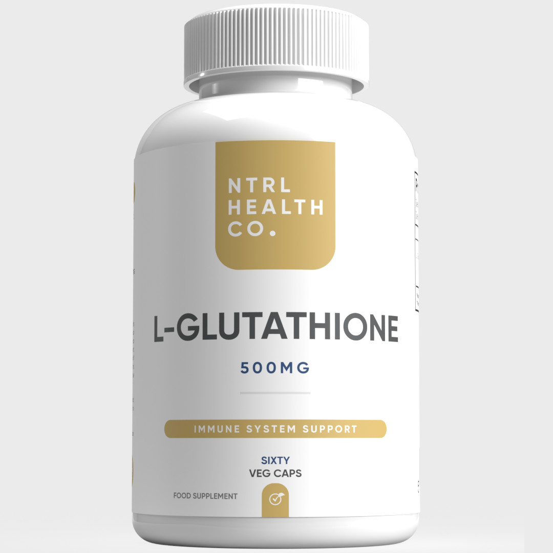 L- Glutathione 500mg - Immune System Support - Antioxidant Supplement