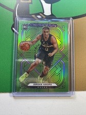 2020-21 Panini Obsidian Electric Etch Green Flood Jordan Nwora #173 Rookie RC