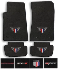 Lloyd Carpet 4pc Floor Mats for 2010-2015 Chevrolet Camaro - Choose Color & Logo