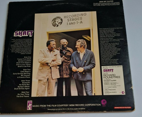 Isaac Hayes - Shaft (Stax) 2xLP, Album, Gat VG+ - Picture 2 of 2