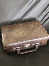 Vintage 12 Cassette Tape Storage Case Holder Brown BMI Beaux Merton Inc.