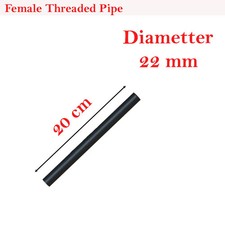 20mm Black Steel Round Conduit Pipe Fitting Electrical Conduit System
