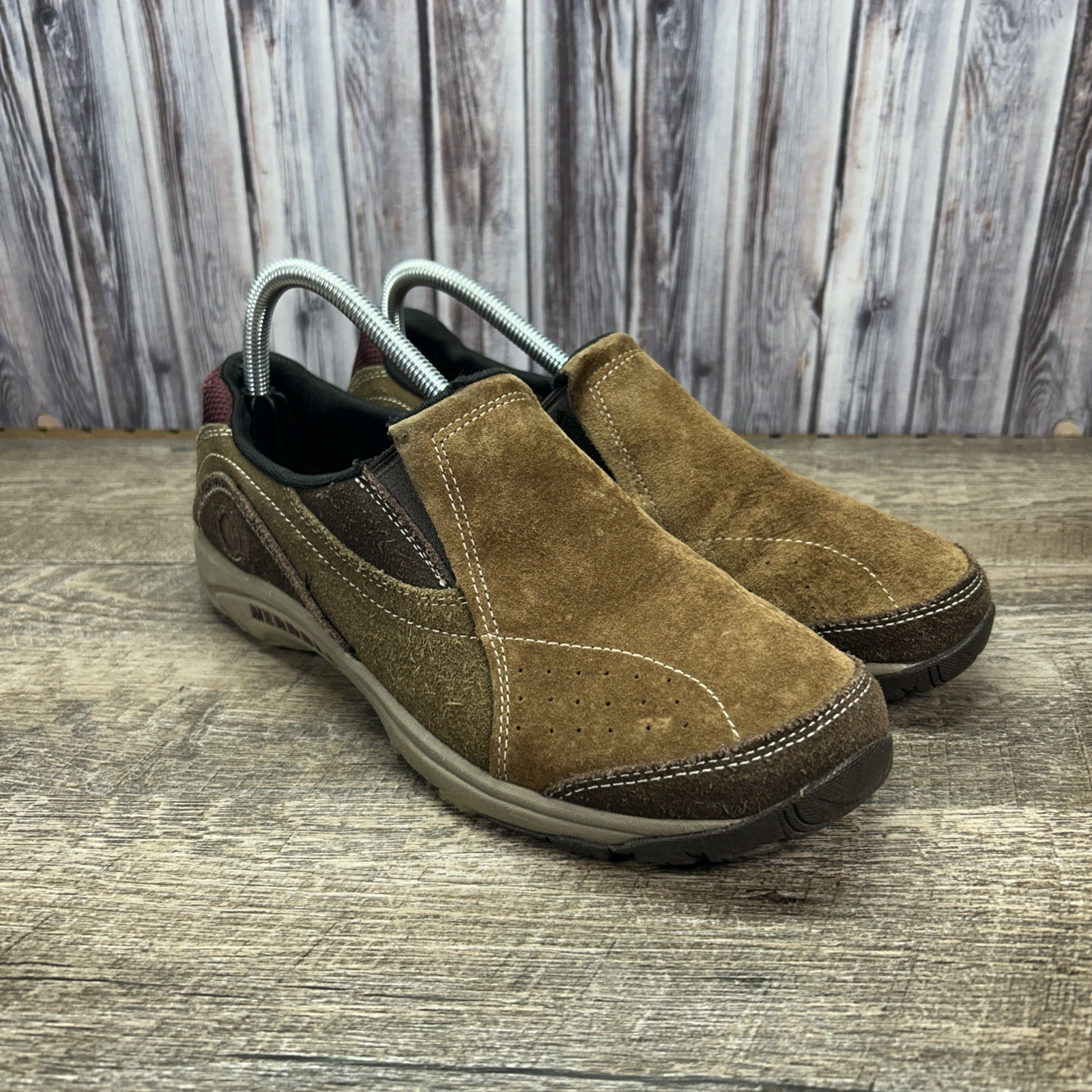 Merrell Dark Earth scarpe donna 9 5 scarpe performance scamosciate Gorp Core