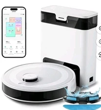 Lefant Robot Vacuum Cleaner Schedule Robotic Vacuum and Mop Self-Emptying