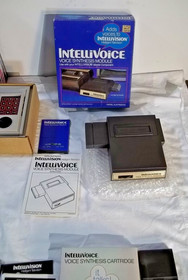 1982 Intellivision II System Voice Synthesis Module Game TRON Near Mint