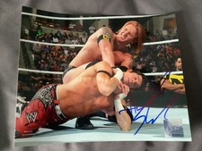 HEATH SLATER SIGNED 8x10 PHOTO RARE WWE WWF WCW WRESTLEMANIA USA AUTO COA