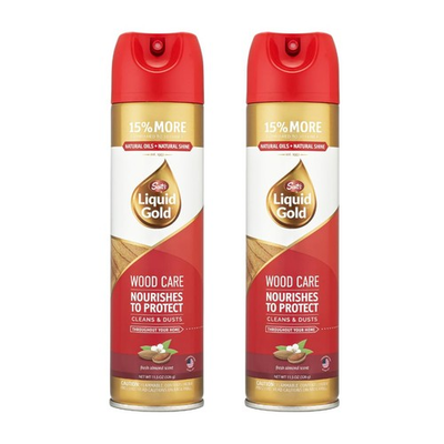 #ad Scotts Liquid Gold Wood Cleaner Polish 11.5 oz 2 Pack for Shine $25.59