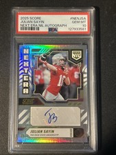 2025 Score Next Era NIL Auto Julian Sayin #NEN-JSA PSA 10 GEM MT