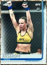2019 Topps Chrome UFC NINA ANSAROFF RC #97