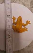 Figur Plaste Frosch Gelb klein
