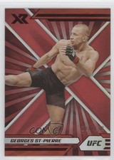 2022 Panini Chronicles UFC Xr Red 121/199 Georges St-Pierre #287 02v3