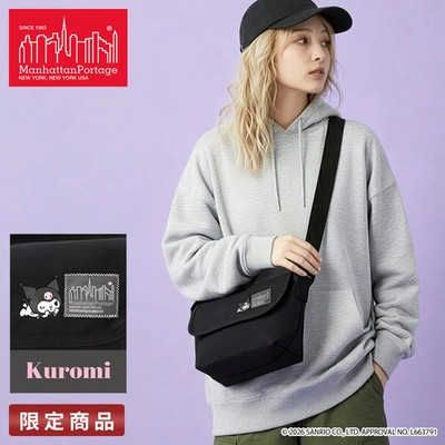 Manhattan Portage Kuromi Shoulder Bag Crossbody, Small,(XS) MP1603BPDMGNT500KRM