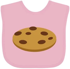 Inktastic Chocolate Chip Cookie Baby Bib Chocoholic Dessert Food Sweet Treat Hws