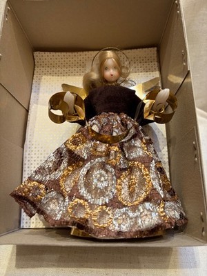 Pauline Leidel Spreen West German Wax Angel Tree Topper with Box