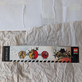 Lego Bionicle 8734 Brutaka 193 PC's 4283611 Oop Rare Minor Box Wear Sealed 