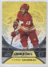2021-22 Upper Deck Credentials Yellow 29/299 Johnny Gaudreau #8 0ps8