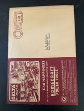 1948 1949 The Deltagram Magazine Delta Milwaukee Homecraft Power Tools Catalog