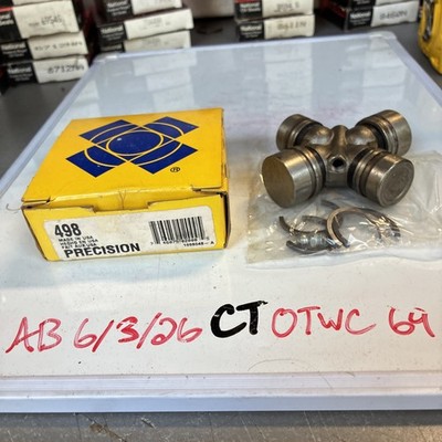 Precision Universal Joint 498 U-Joint - American Motors 65-67/Ford 64-68 - NOS