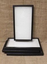 Collector's Display Case: 8 x 14 1/2 x 1" Riker Type - Package of 4