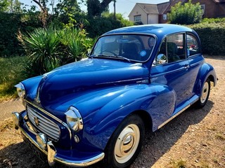 MORRIS MINOR 1962 BLUE Great Example! Located in Hampshire