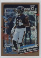 2023 Donruss Optic Rated Rookie Bronze Mojo Prizm 34/35 Tyrique Stevenson 13ql