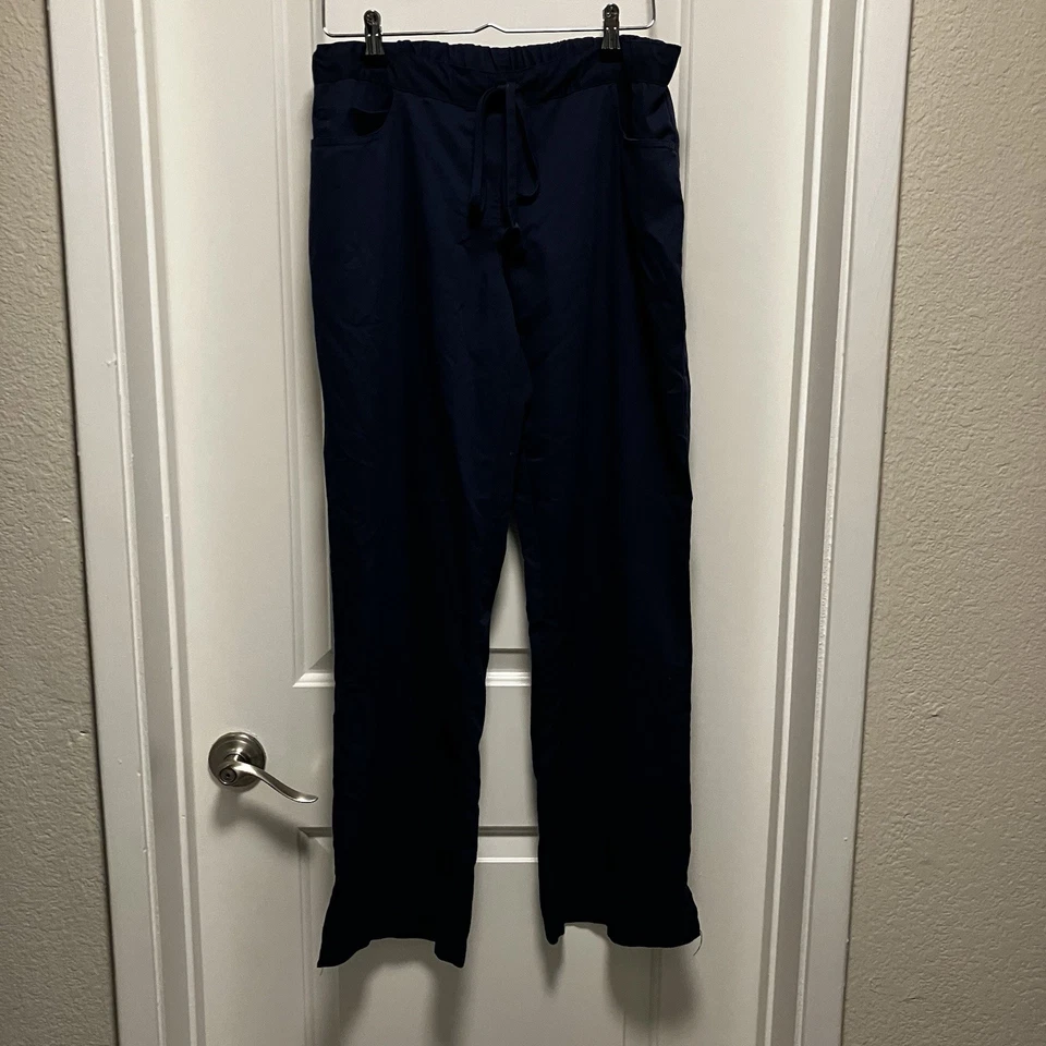Grey’s Anatomy Women’s Size M Navy Blue Scrub Pants - Image 2 of 4