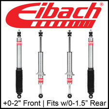 Eibach Pro-truck Front Rear Shocks Fit 16-23 Toyota Tacoma 3.5l W0-1.5 Lift Eibach Pro-truck Front Rear Shocks Fit 16-23 Toyota Tacoma 3.5l W0-1.5 Lift