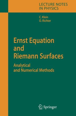 Christian Klein (u. a.) | Ernst Equation and Riemann Surfaces | Buch | Englisch