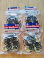 Mini 4WD Carbon Reinforced 6 Spoke Large Diameter Low Profile 4 Bags New