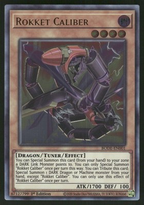 Rokket Caliber Ultra Rare Burst of Destiny BODE-EN001 NM