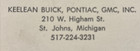 Vintage 1977 Buick skylark Pontiac dealership postcard St. Johns Michigan — photo 4