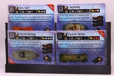 WizKids Pirates Lot of 4 Ships Cursed Nightmare Jikininki Death Wind Sea Rat