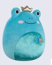 Original Ludwig The Teal Tonal Frog 7.5 Valentine’s Plush Soft Toy Gift New Tag