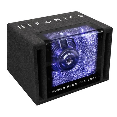 HIFONICS Single Bandpass ZX-8BP 20cm 8'' Single Bandpass Box 300 WRMS