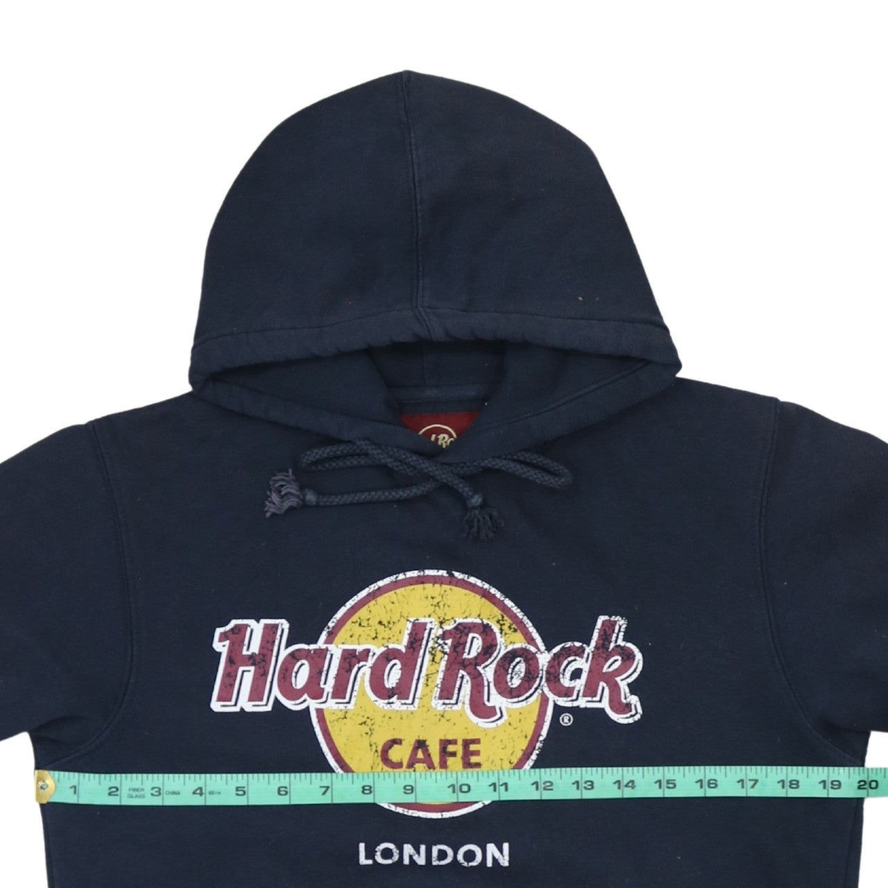 Hard Rock Cafe Blue Hoodie Mens M image 5