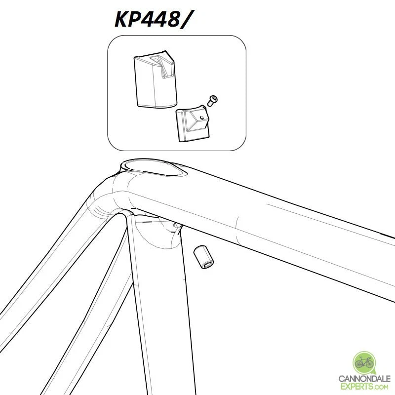 Cannondale SuperX y Synapse Disc - Kit de cuña de encuadernación de asiento de 25,4 mm KP448/ Foto 4 de 4