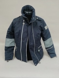 Cavallino Marino Womens Navy Padded Equestrian Riding Jacket Size L