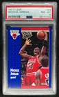 1991-92 Fleer Michael Jordan #29 Bulls PSA 8