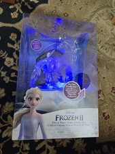 NEW Disney Frozen Frozen 2 Elsa and Water Nokk Jewelry Box Set Lights Sounds