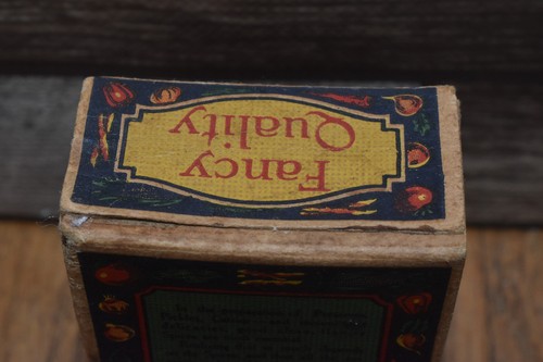 Vintage FOUR BBBB BRAND John Blaul's Son Cedar Rapids Celery Seed Original Box - Picture 4 of 5